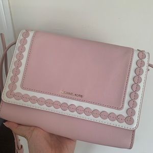 Michael Kors pink cross body  WOC